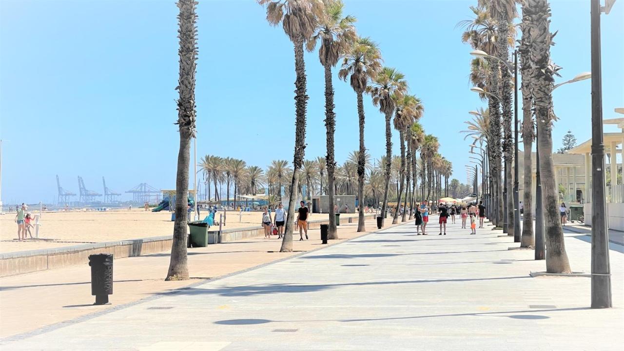 Beach Valencia Luxury B40-7 Apartament On Beach Exteriör bild
